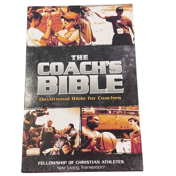The Coach's Bible FCA Fellowship of Christian Athletes Devotional Bible Black - Picture 1 of 7
